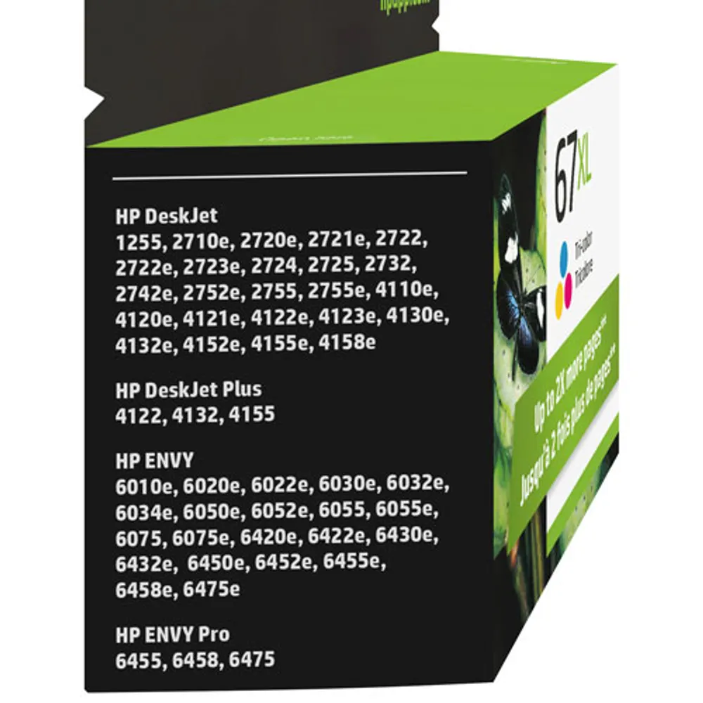 HP 67XL Tri-Colour Ink (3YM58AN#140)