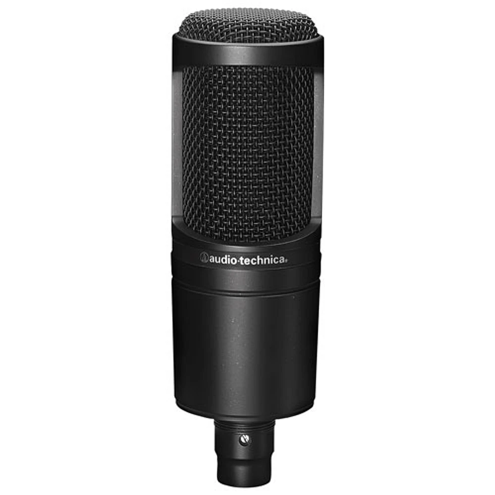 Microphone à condensateur cardioïde XLR AT2020 d'Audio-Technica