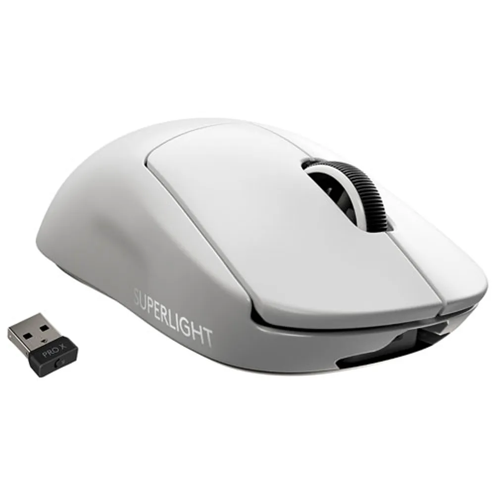 Souris de jeu optique sans fil à capteur HERO 25600 ppp G Pro X Superlight de Logitech