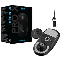 Logitech G Pro X Superlight 25600 DPI Wireless HERO Optical Gaming Mouse - Black