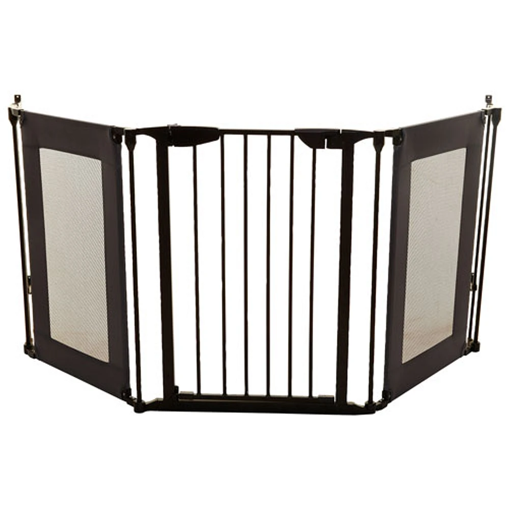 Dreambaby Denver Extra Wide Auto Close Hardware Mounted Safety Gate - Black