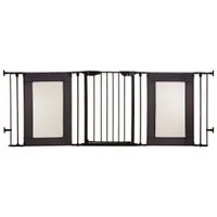 Dreambaby Denver Extra Wide Auto Close Hardware Mounted Safety Gate - Black