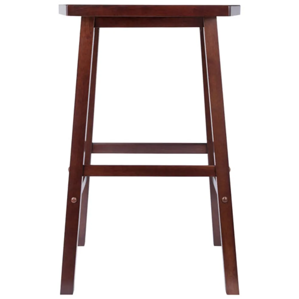 Katashi Transitional Bar Height Barstool - Walnut