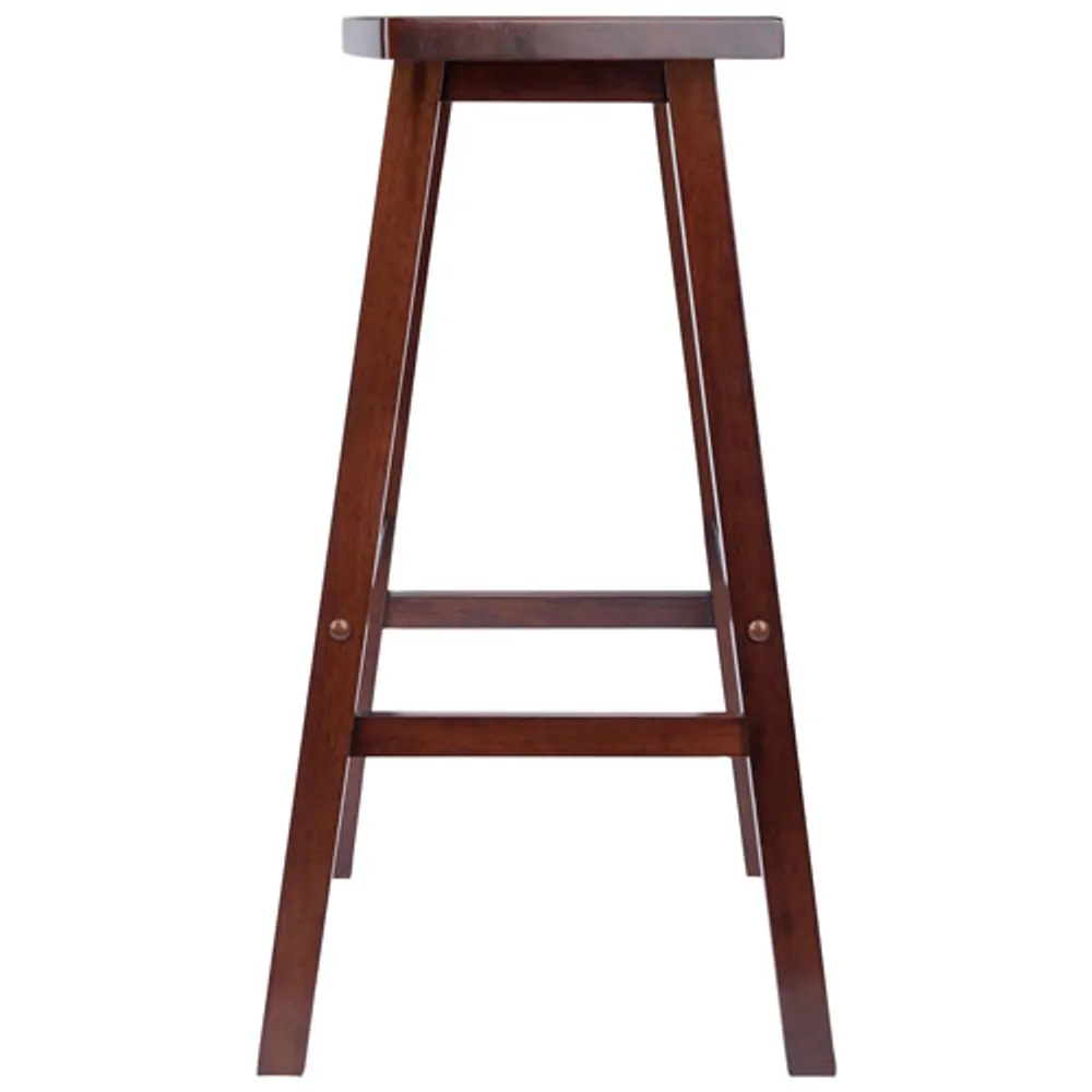 Katashi Transitional Bar Height Barstool - Walnut