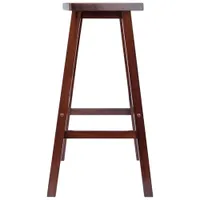 Katashi Transitional Bar Height Barstool - Walnut