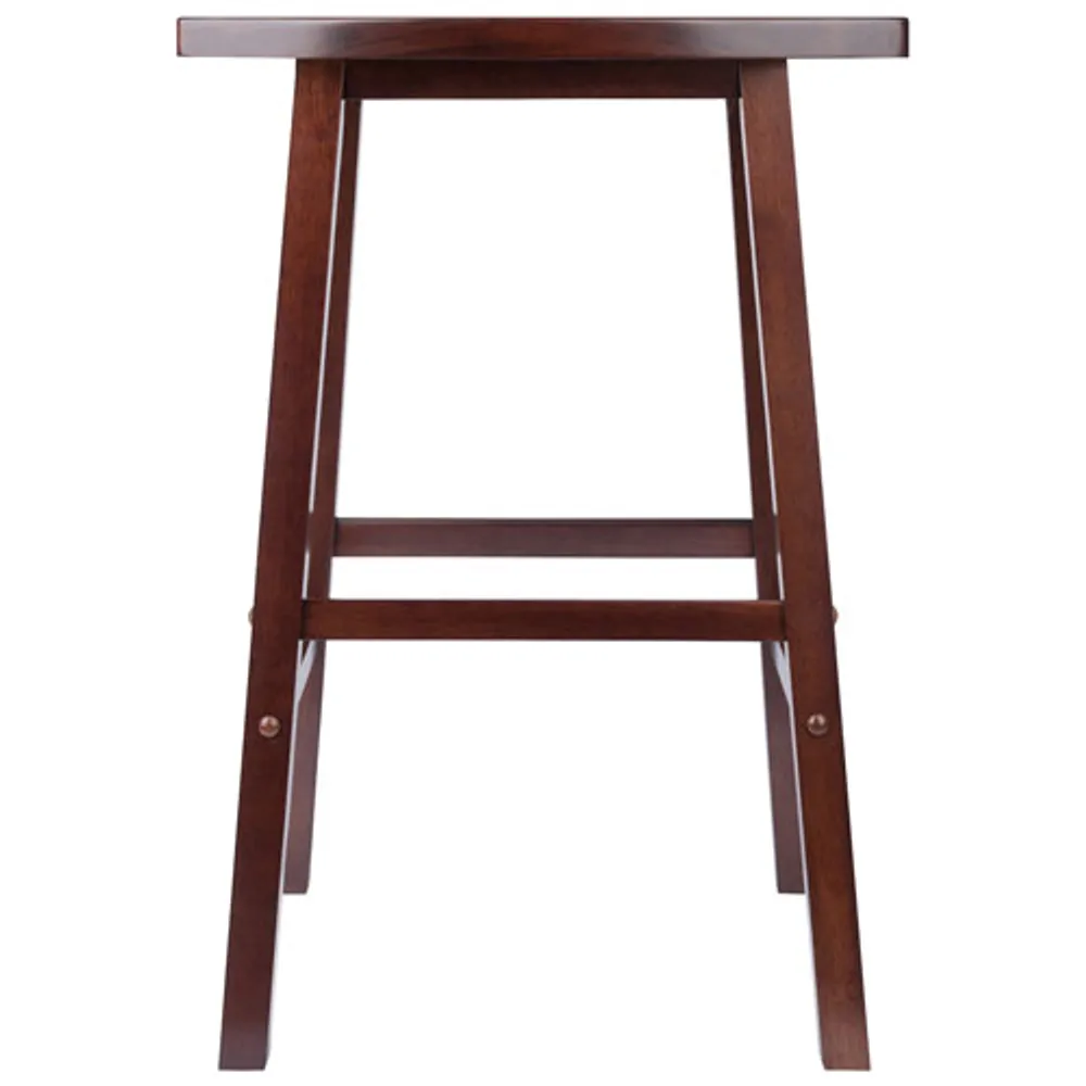 Katashi Transitional Bar Height Barstool - Walnut