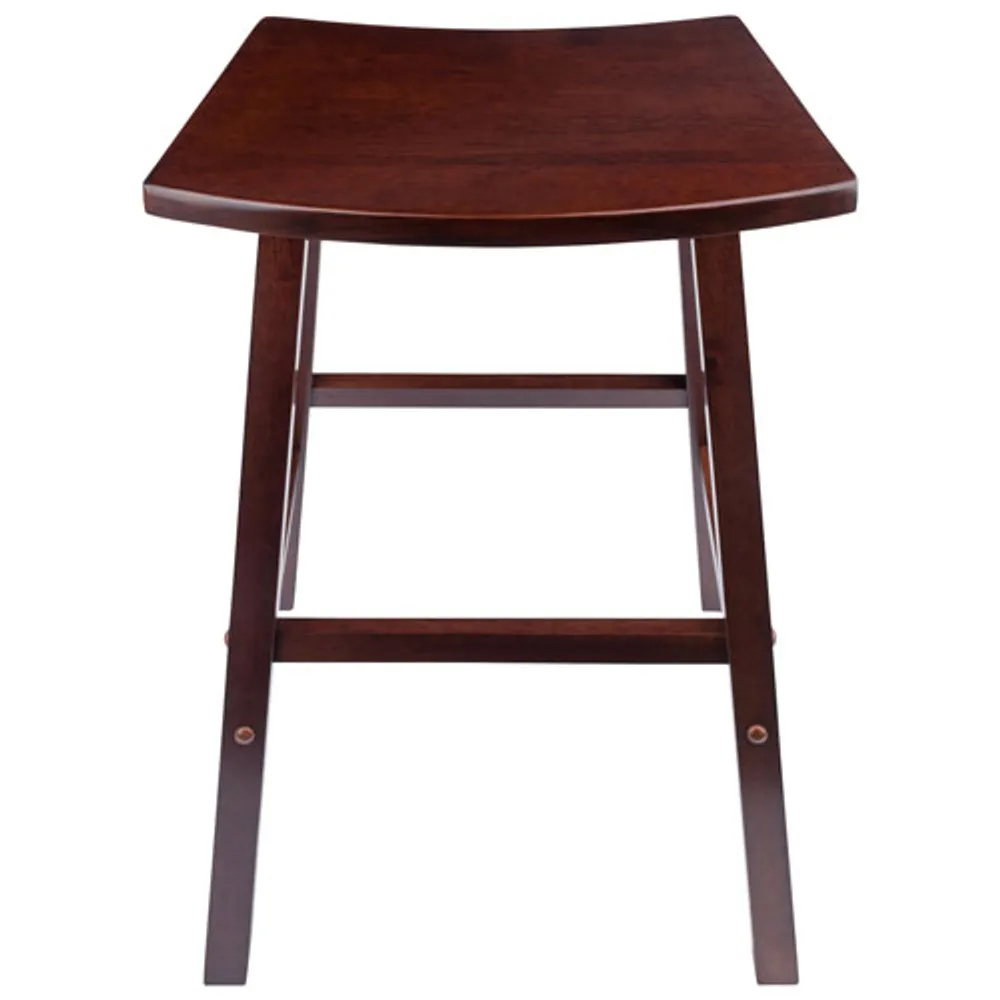 Katashi Transitional Bar Height Barstool - Walnut