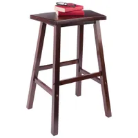 Katashi Transitional Bar Height Barstool - Walnut