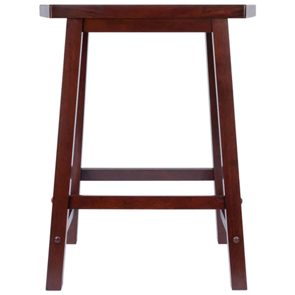 Katashi Transitional Counter Height Barstool - Walnut