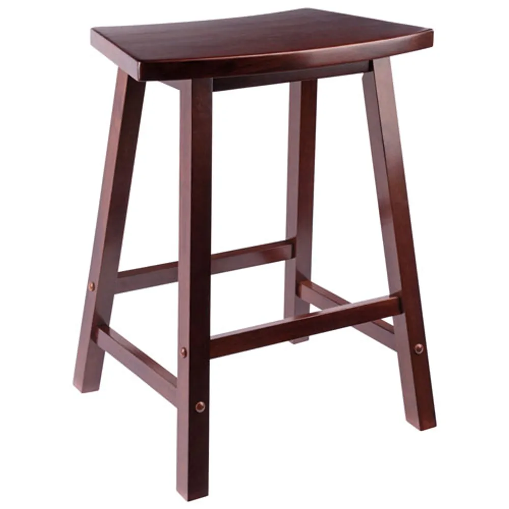 Katashi Transitional Counter Height Barstool - Walnut