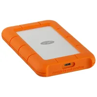 Disque dur externe portatif USB-C Rugged 2 To de LaCie pour PC/Mac (STFR2000800) - Orange