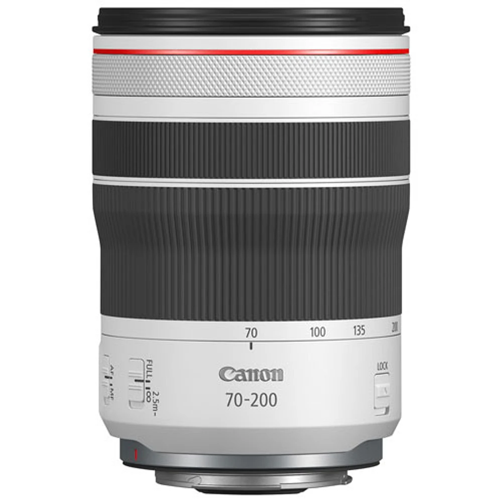 Canon RF 70-200mm f/4 L IS USM Lens - White