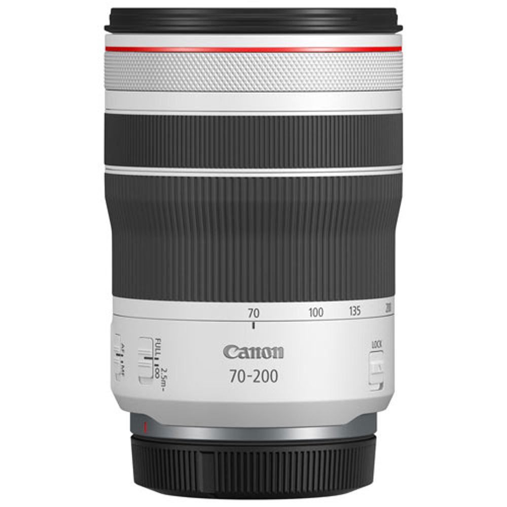 Canon RF 70-200mm f/4 L IS USM Lens - White