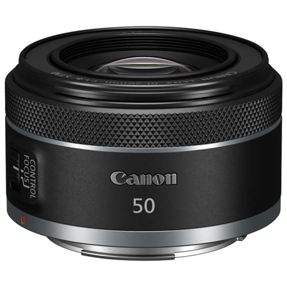 Canon RF 50mm f/1.8 STM Lens - Black