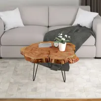 Nila Modern Coffee Table - Natural