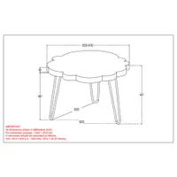 Nila Modern Coffee Table - Natural