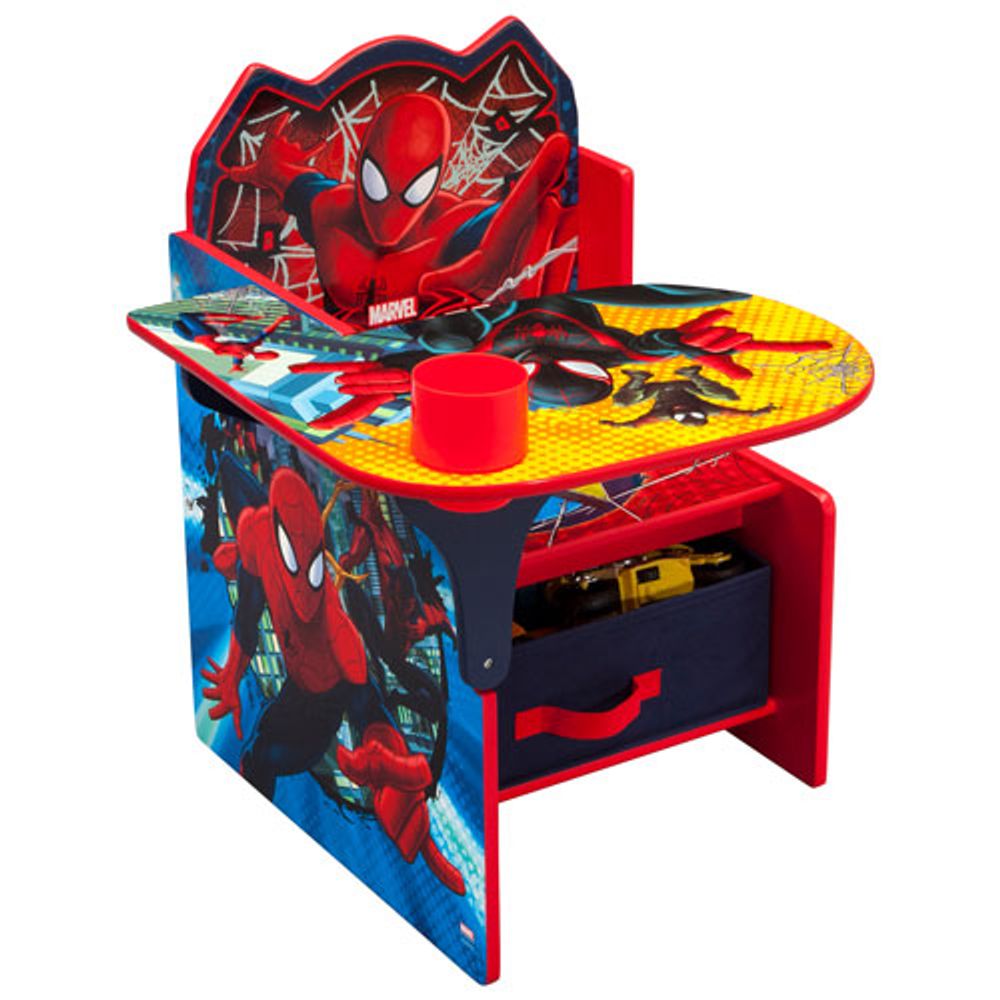 Marvel Spider-Man Chair Desk with Storage Bin