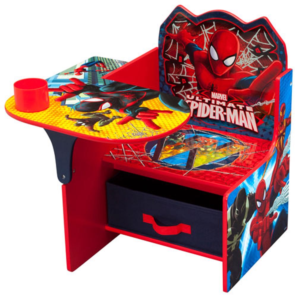 Marvel Spider-Man Chair Desk with Storage Bin