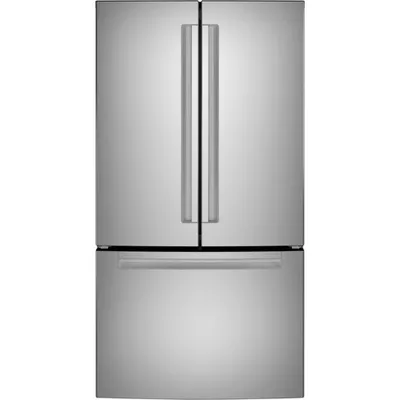 Haier 36" 27 Cu. Ft. French Door Refrigerator w/ Water & Ice Dispenser (QNE27JYMFS) - Stainless