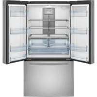 Haier 36" 27 Cu. Ft. French Door Refrigerator w/ Water & Ice Dispenser (QNE27JYMFS) - Stainless