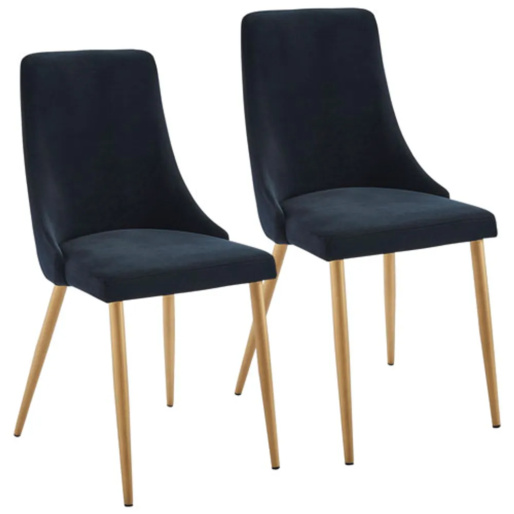 Carmilla Modern Fabric Dining Chair - Set of 2