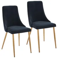 Carmilla Modern Fabric Dining Chair - Set of 2