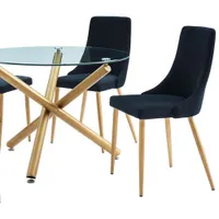 Carmilla Modern Fabric Dining Chair - Set of 2