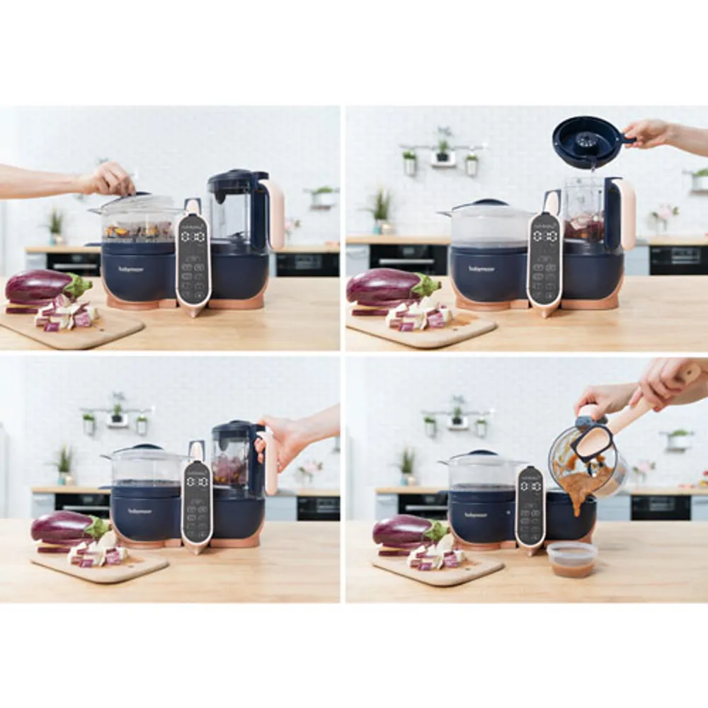 Babymoov Duo Meal Station XL Food Processor - Navy