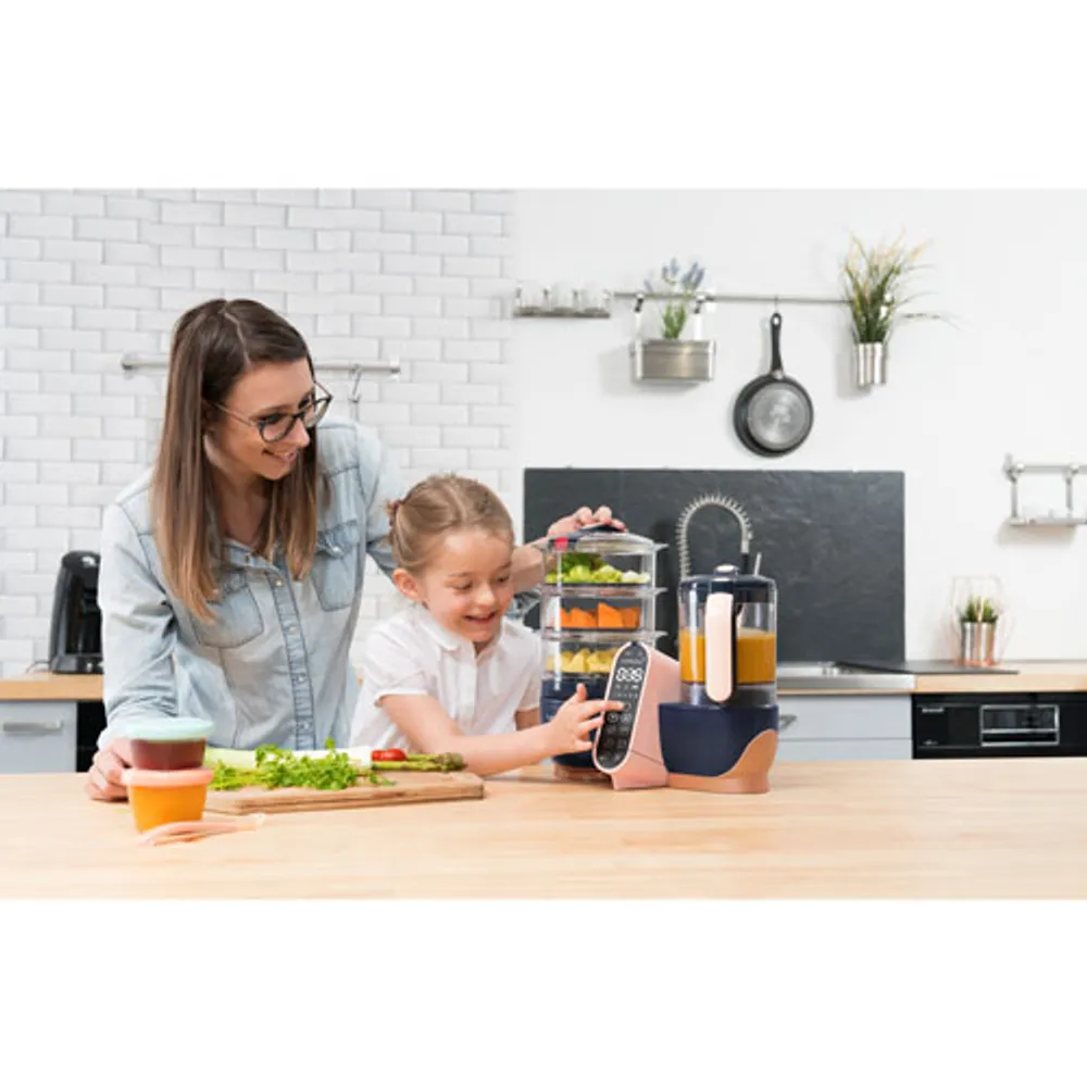 Robot culinaire Duo Meal Station XL de Babymoov - Marine