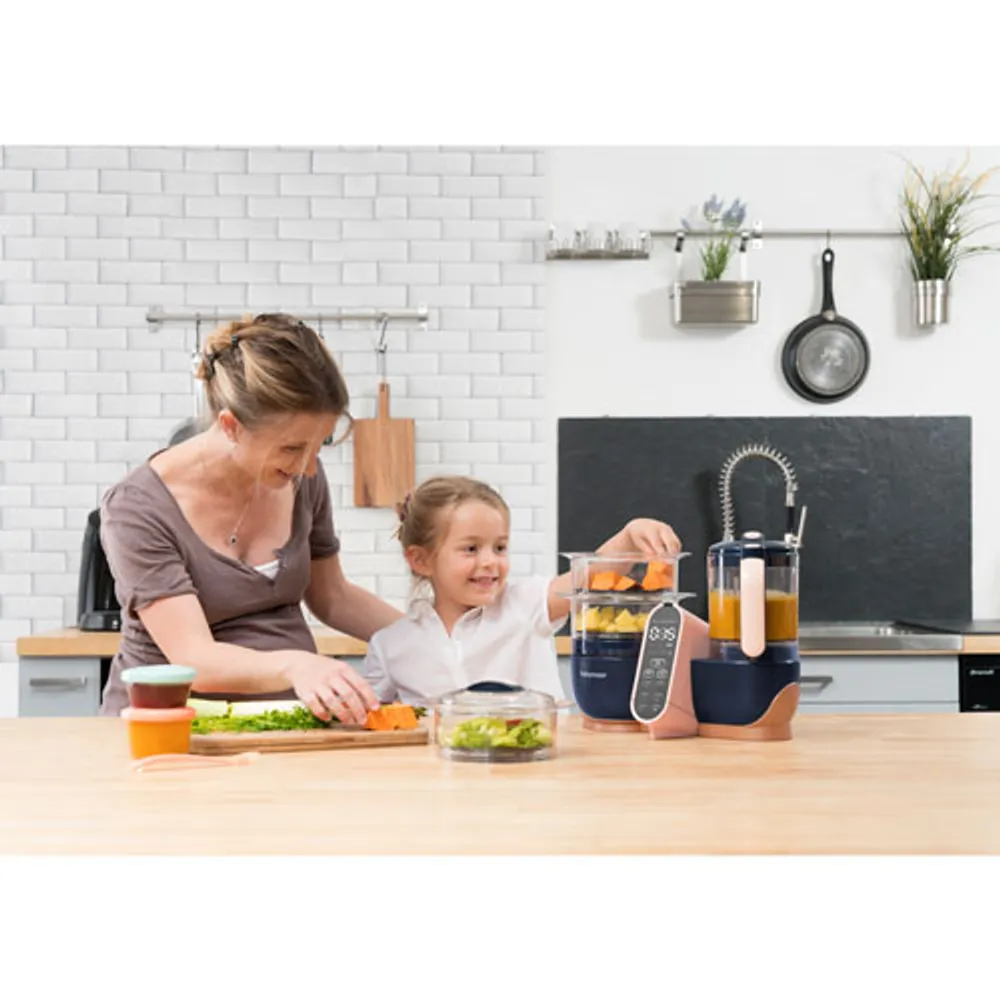 Robot culinaire Duo Meal Station XL de Babymoov - Marine