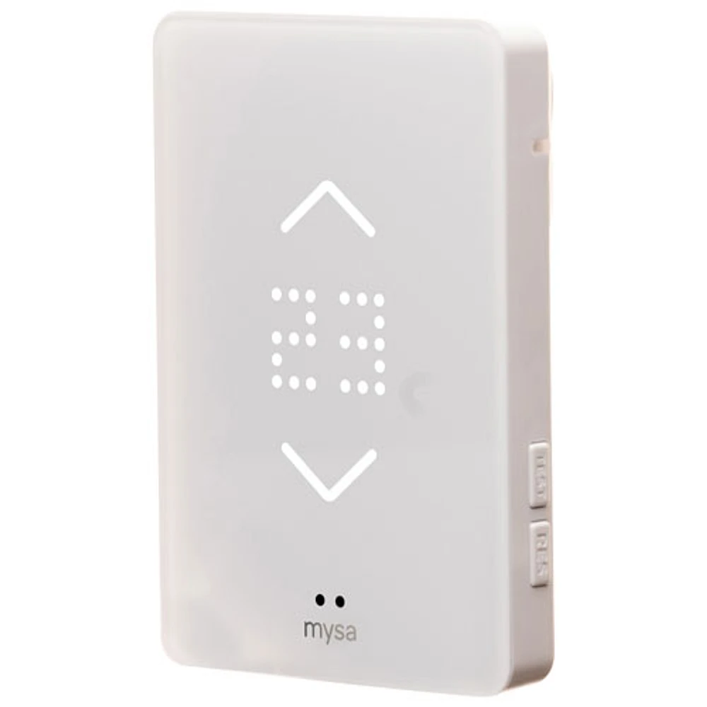 Mysa Smart Wi-Fi Thermostat for Electric In-Floor Heating - White