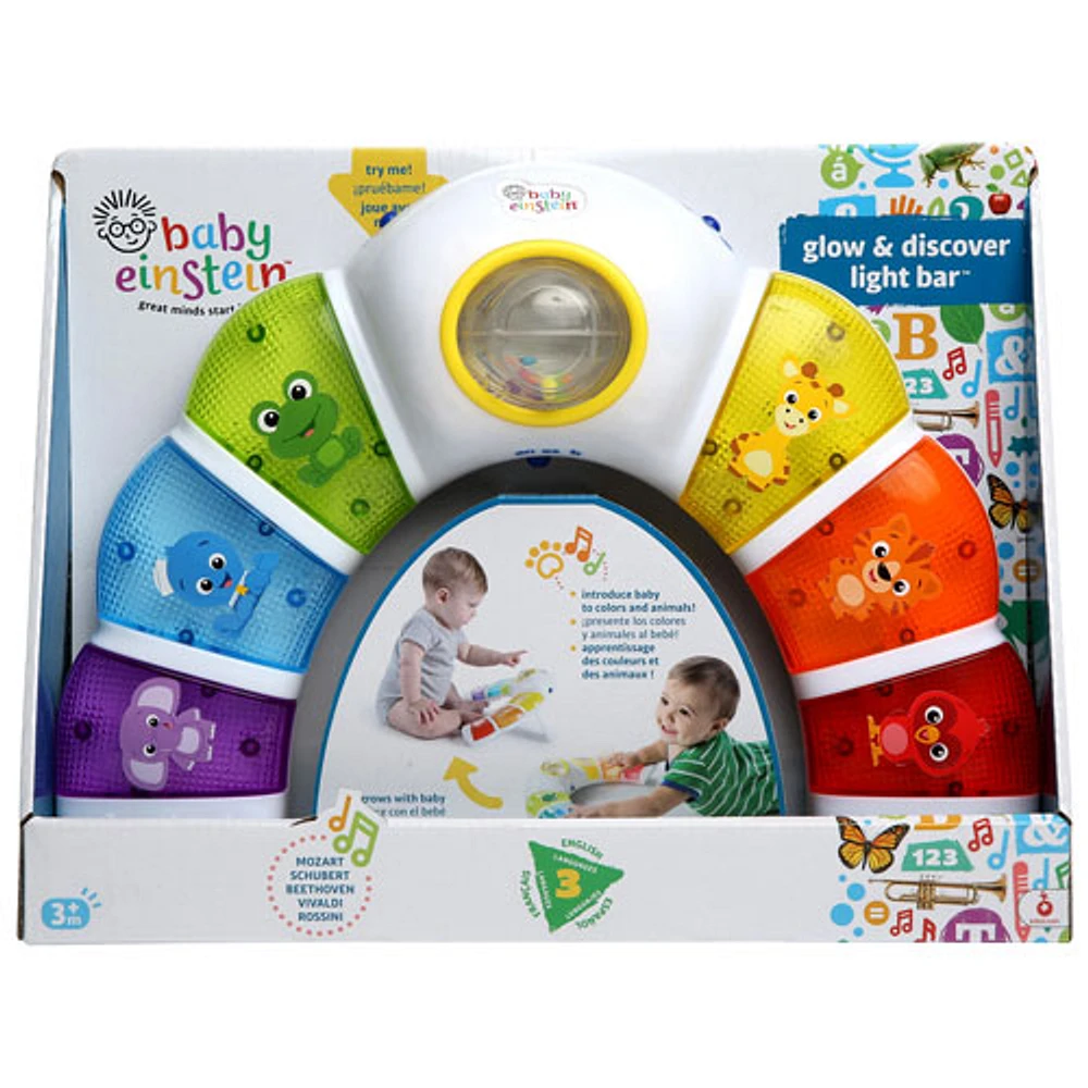 Barre lumineuse musicale Glow & Discover de Baby Einstein