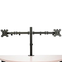 StarTech 32" Dual Arm Ergonomic Monitor Desk Mount - Black