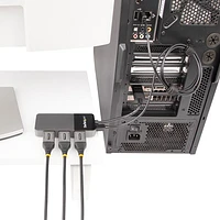 StarTech 4K Triple-Monitor USB MST Hub (MST14DP123DP)