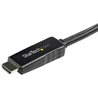 StarTech 2m (6.56 ft.) 4K HDMI to DisplayPort Cable with USB Power (HD2DPMM2M)