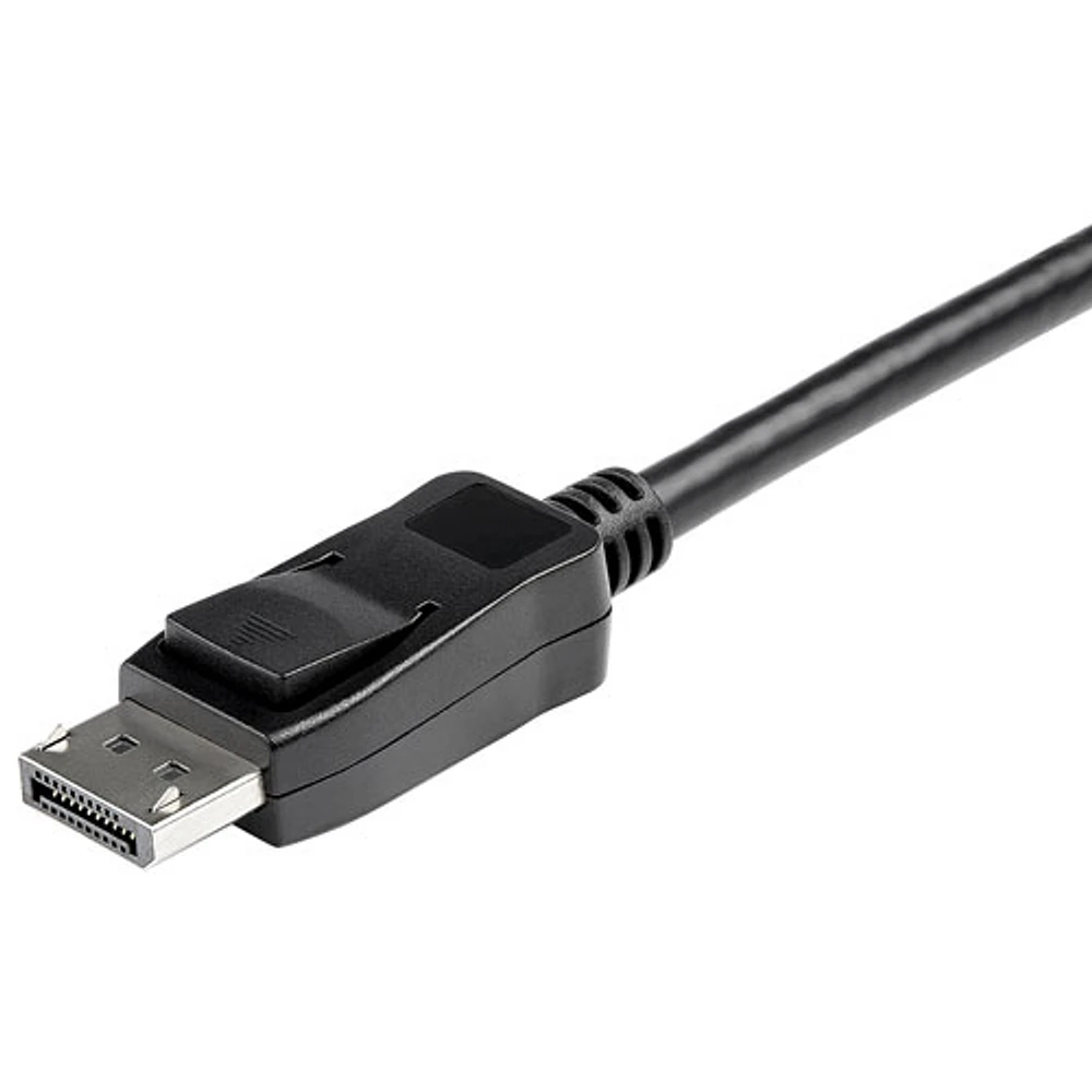 StarTech 2m (6.56 ft.) 4K HDMI to DisplayPort Cable with USB Power (HD2DPMM2M)