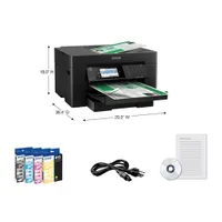 Epson WorkForce Pro WF-7820 Wide-Format Wireless All-In-One Inkjet Printer