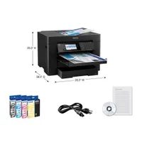 Epson WorkForce Pro WF-7840 Wide-Format Wireless All-In-One Inkjet Printer