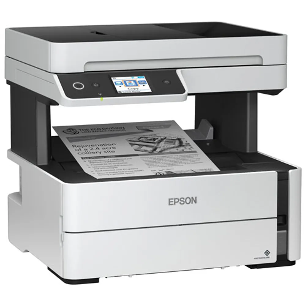 Imprimante à jet d'encre tout-en-un sans fil avec réservoir d'encre géant EcoTank ET-M3170 d'Epson