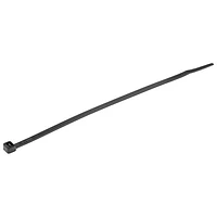 StarTech 8" (0.2 m) Black Zip Cable Ties (CBMZT8BK) - 1000-Pack