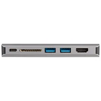 Adaptateur de voyage USB-C miniature 8-en-1 à plusieurs ports de StarTech (DKT30CHVAUSP)