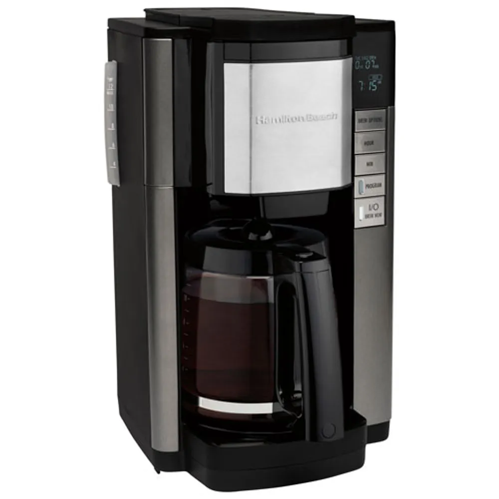 Hamilton Beach 12 Cup Programmable Coffee Maker with Automatic Grounds  Dispenser - 45400