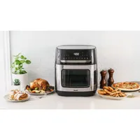 Bella Pro Manual Air Fryer Pizza Oven with Rotisserie - 12L (12.6 QT) - Stainless Steel - Only at Best Buy