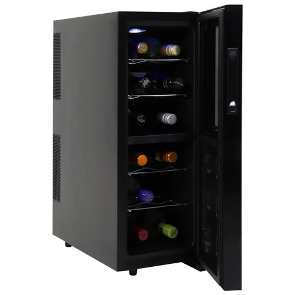 Koolatron 12-Bottle Dual Zone Freestanding Wine Cooler / Wine Fridge