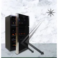 Koolatron 29-Bottle Dual Zone Freestanding Wine Cooler / Wine Fridge