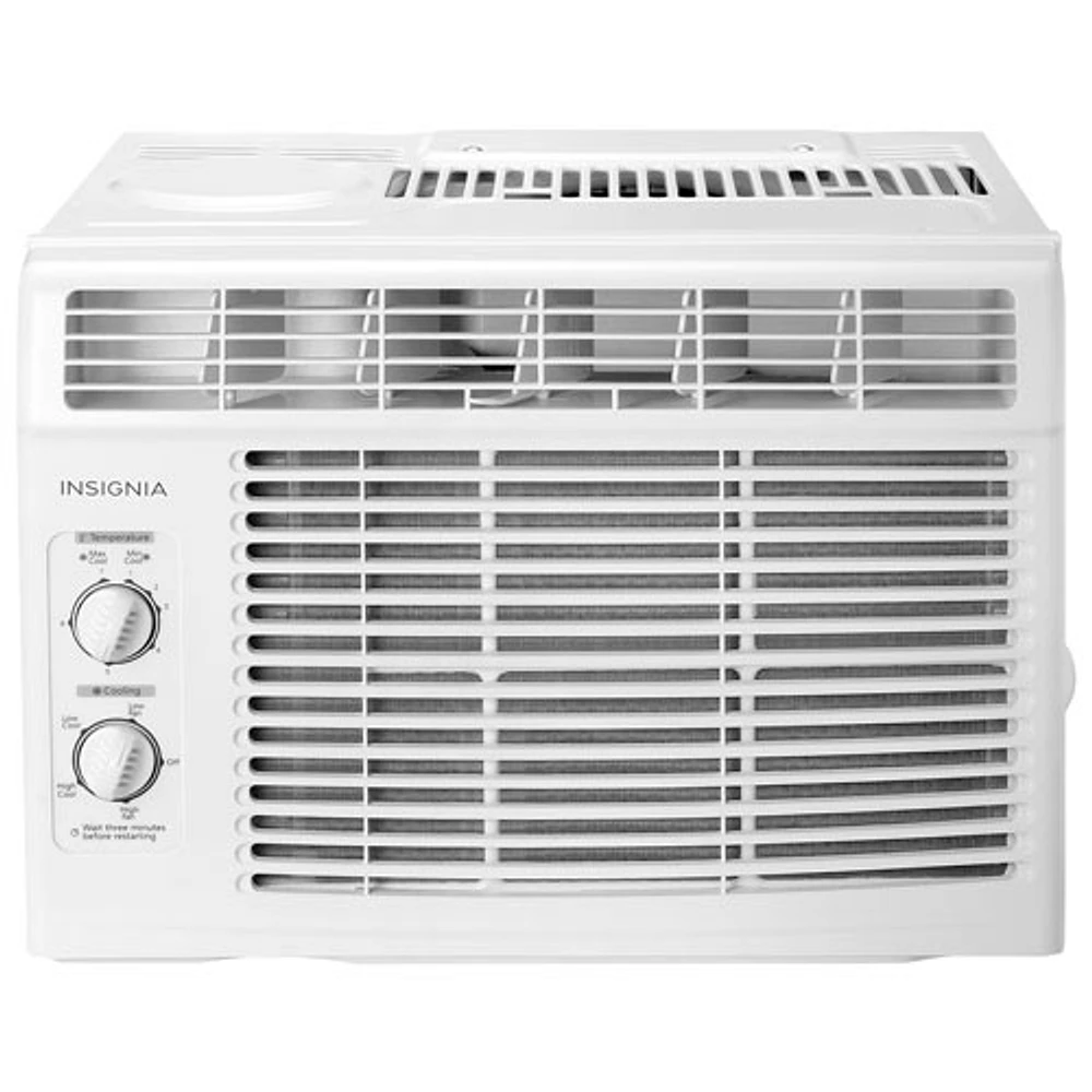 Insignia Window Air Conditioner - 5000 BTU - White