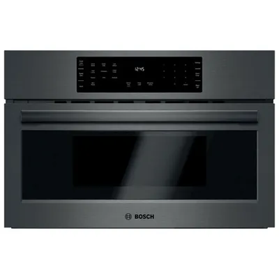 Bosch 30" 1.6 Cu. Ft. Built-In Combination Speed Oven - Black Stainless