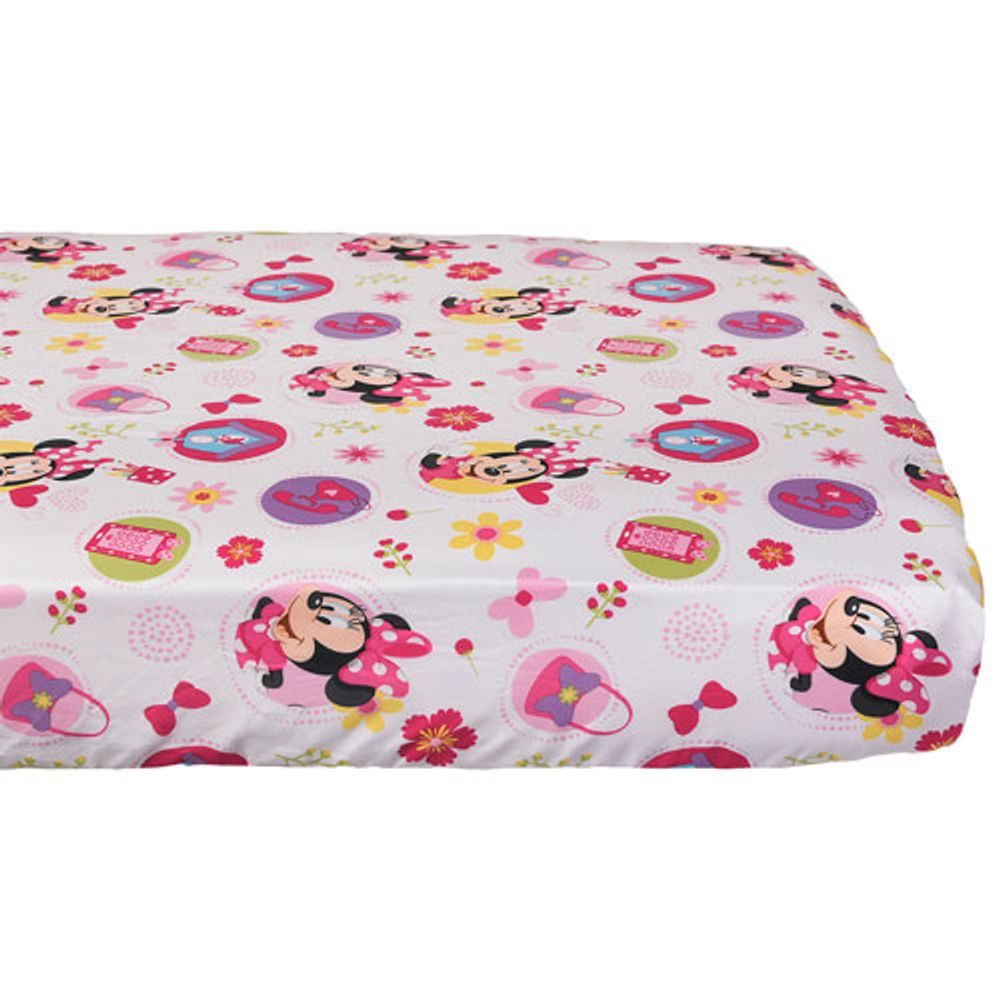 Disney Minnie Mouse 3-Piece Toddler Bedding Set - Pink