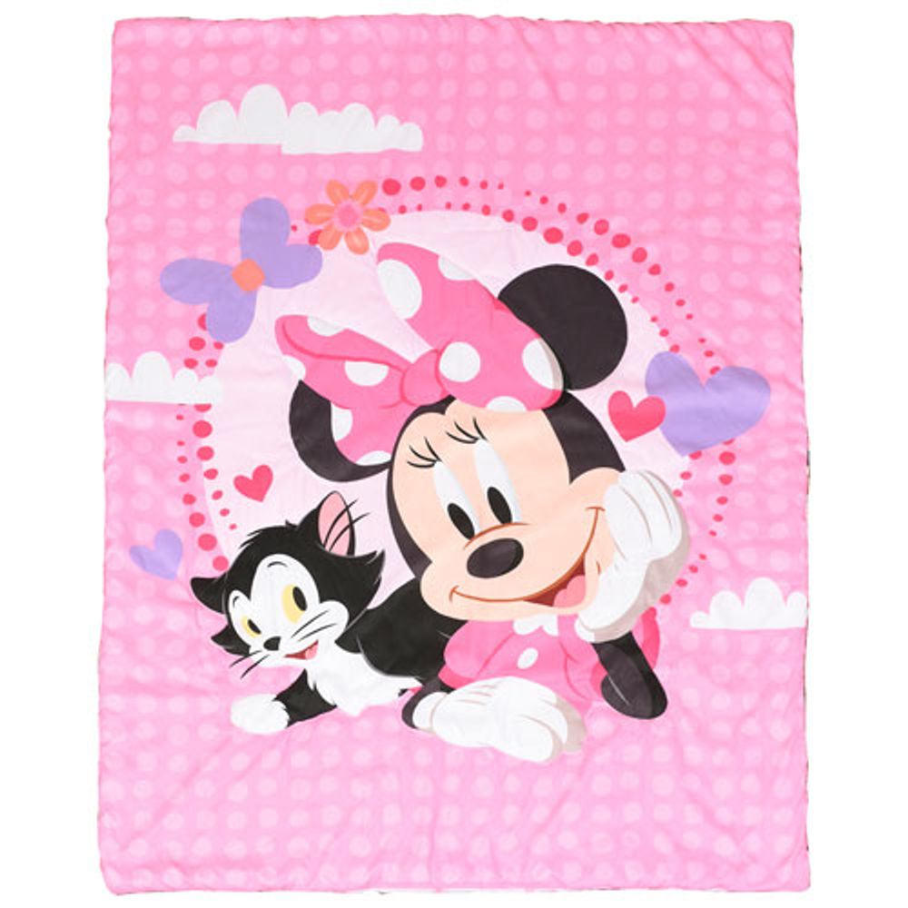 Disney Minnie Mouse 3-Piece Toddler Bedding Set - Pink