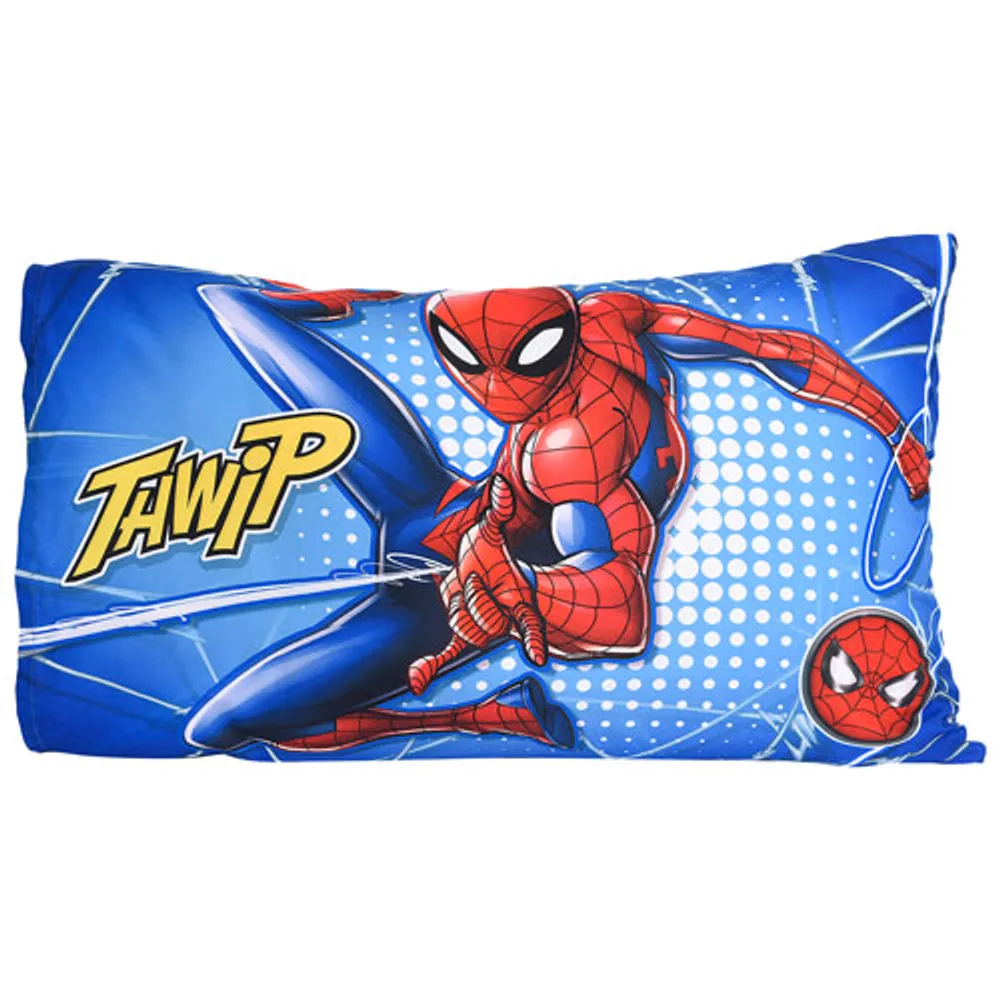 Marvel Spiderman 3-Piece Toddler Bedding Set - Blue/Red